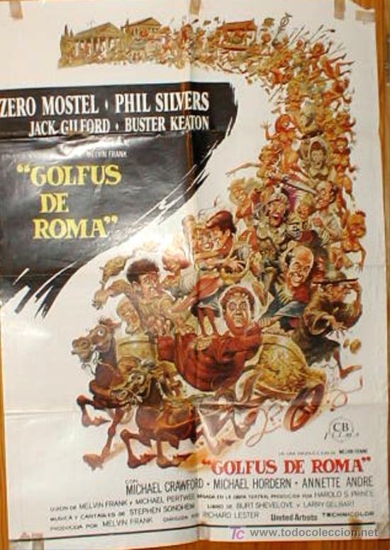 Cin&eacute;ma: CARTEL DE CINE. GOLFUS DE ROMA.. ENVIO GRATIS&iexcl;&iexcl;&iexcl;