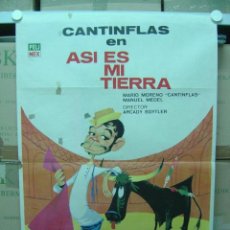 Cine: ASI ES MI TIERRA - CANTINFLAS - AÑO 1968