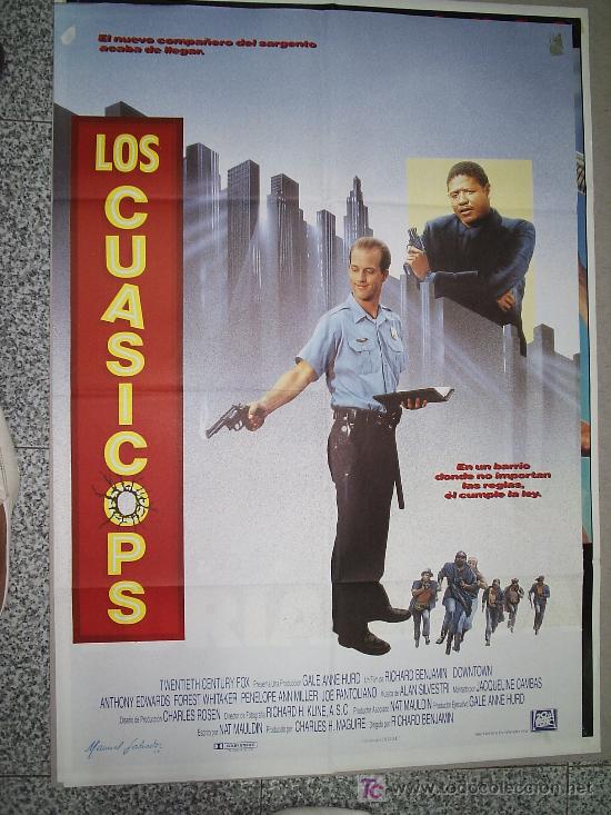 Kino: LOS CUASICOPS - CARTEL DE CINE ORIGINAL / FOREST WHITAKER