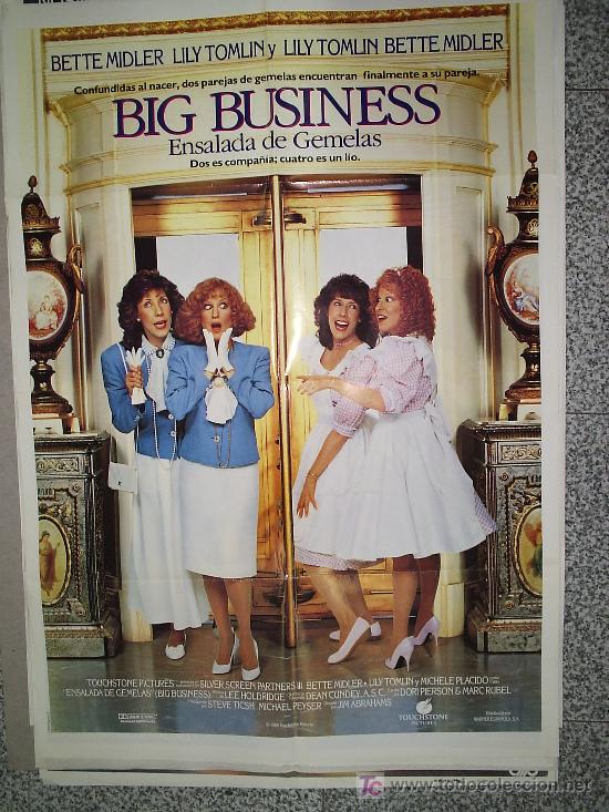 Kino: ENSALADA DE GEMELAS - CARTEL DE CINE ORIGINAL DE 1988