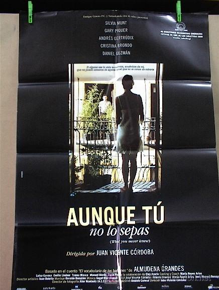 Cine: AUNQUE TU NO LO SEPAS - Foto 1