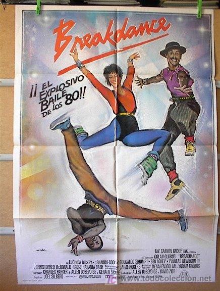 Cine: CAA1066 BREAKDANCE POSTER ORIGINAL - Foto 1