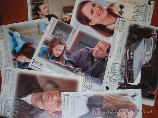 Cine: ATANDO CABOS. 11 FOTOS TRAILER. 23X33. Kevin Spacey, Julianne Moore. Dir Lasse Hallstr&ouml;m