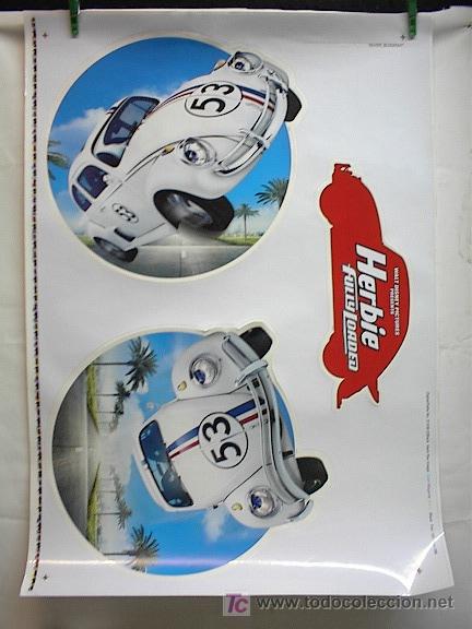 Cine: HERBIE A TOPE PEGATINA - Foto 1