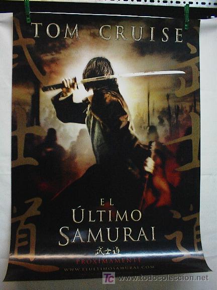 Cine: EL ULTIMO SAMURAI POSTER ORIGINAL - Foto 1