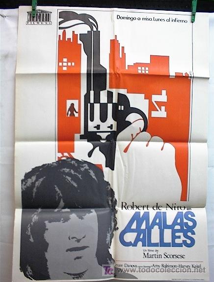 Cine: MALAS CALLES POSTER ORIGINAL - Foto 1