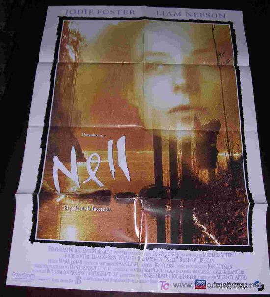 Cin&eacute;ma: POSTER ORIGINAL 70x100 aprox - NELL - JODIE FOSTER y LIAM NEESON