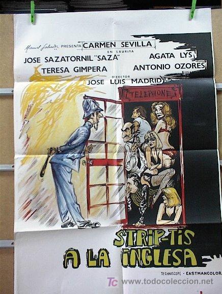 Cin&eacute;ma: STRIP-TIS A LA INGLESA