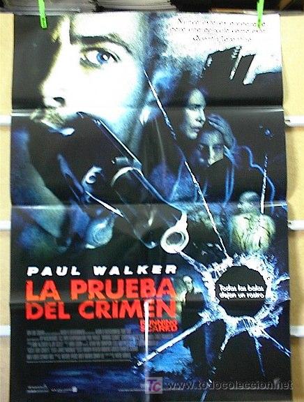 Cine: LA PRUEBA DEL CRIMEN - Foto 1
