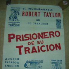 Cine: PRISIONERO DE SU TRAICION - ROBERT TAYLOR, JANET LEIGH - AÑO 1963