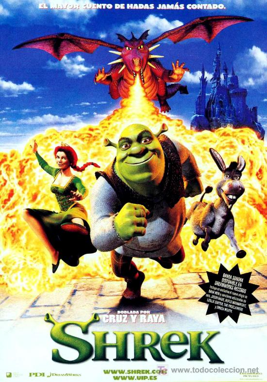Cine: SHREK (CARTEL ORIGINAL) - Foto 1