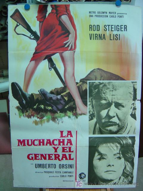 Cine: LA MUCHACHA Y EL GENERAL - A&Ntilde;O 1967 - Foto 1