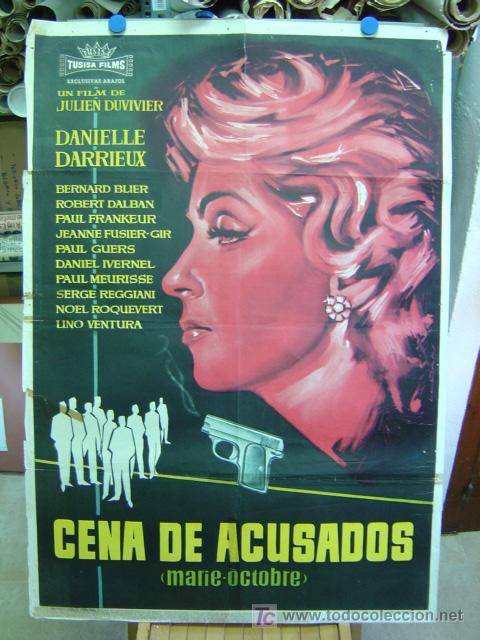 Cine: CENA DE ACUSADOS - A&Ntilde;O 1960 - Foto 1