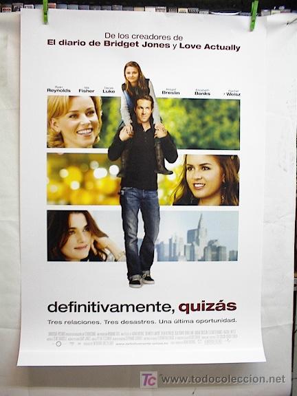 Cine: DEFINITIVAMENTE QUIZAS - Foto 1
