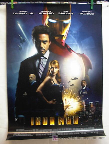 Cine: IRON MAN POSTER ORIGINAL - Foto 1