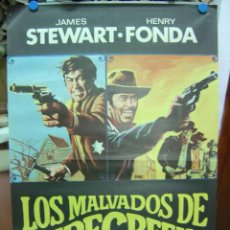 Cine: LOS MALVADOS DE FIRECREEK - JAMES STEWART, HENRY FONDA - AÑO 1969. Lote 116412646