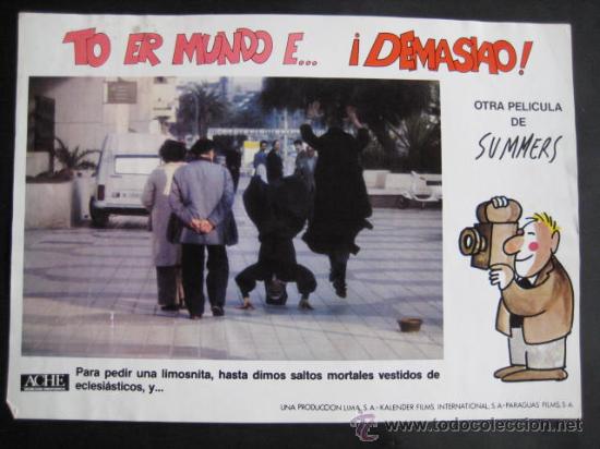 Cin&eacute;ma: CARTELERA AUTENTICA -TO ER MUNDO E DEMASIAO. SUMMERS - . ENVIO GRATIS&iexcl;&iexcl;&iexcl;