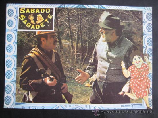 Cin&eacute;ma: CARTELERA AUTENTICA TRANSICION DESTAPE-. SABADO SABADETE.. ENVIO GRATIS&iexcl;&iexcl;&iexcl;