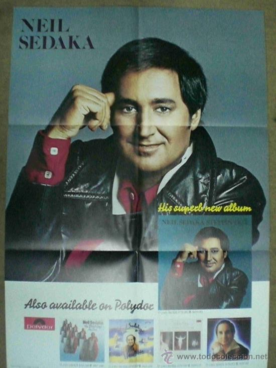 Cin&eacute;ma: NEIL SEDAKA - POSTER PLEGADO 84 X 59 CM