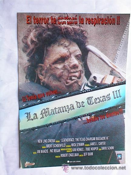 Cine: LA MATANZA DE TEXAS III - Foto 1