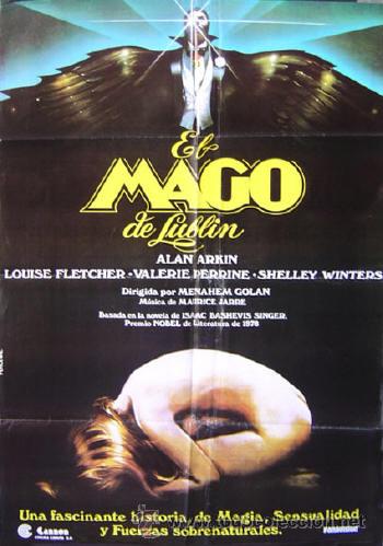 Cin&eacute;ma: EL MAGO DE LUBLIN Alan Arkin  Valerie Perrine POSTER MAGIA  PERCEVAL