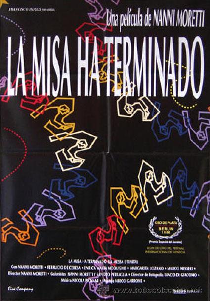 Cin&eacute;ma: LA MISA HA TERMINADO Nanni Moretti POSTER La Messa &egrave; finita