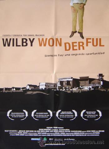 Cin&eacute;ma: WILBY WONDERFUL Daniel MacIvor POSTER Paul Gross Rebecca Jenkins