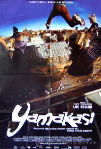 Cine: YAMAKASI Luc Besson parkour POSTER