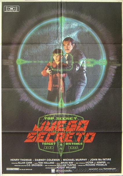 Cin&eacute;ma: JUEGO SECRETO Richard Franklin POSTER Henry Thomas Dabney Coleman