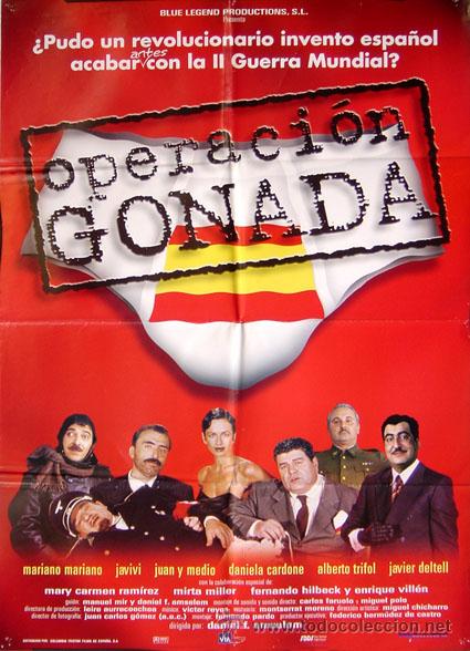 Cin&eacute;ma: OPERACION GONADA Amselem POSTER Mariano Mariano Daniela Cardone Javivi