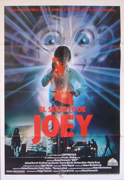 Cin&eacute;ma: EL SECRETO DE JOEY Roland Emmerich POSTER Eva Kryll