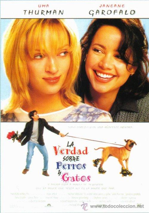 Cin&eacute;ma: Cartel de cine la verdad sobre perros y gatos