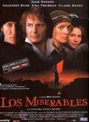 Cine: Cartel de cine Los miserables - Foto 1