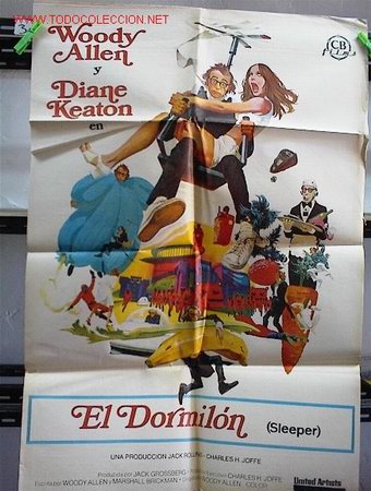 Cine: C354 EL DORMIL&Oacute;N POSTER ORIGINAL - Foto 1