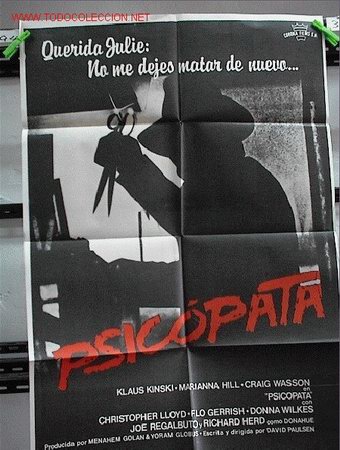 Cine: PSIC&Oacute;PATA - Foto 1
