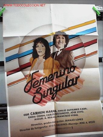 Cine: FEMENINO SINGULAR - Foto 1