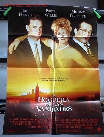 Cine: LA HOGUERA DE LAS VANIDADES - Foto 1