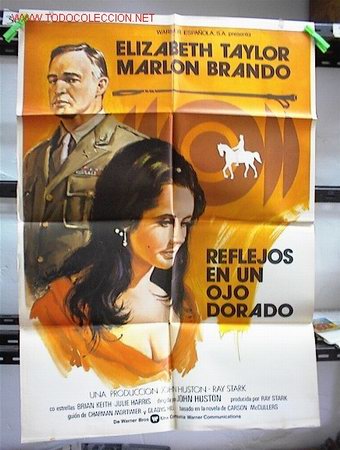 Cine: REFLEJOS EN UN OJO DORADO - Foto 1