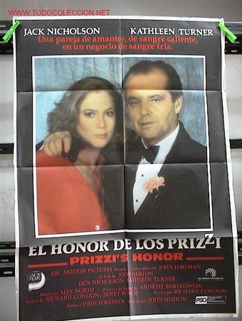 Cine: EL HONOR DE LOS PRIZZI - Foto 1