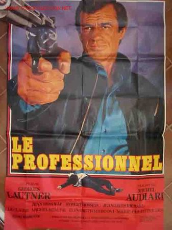 Cin&eacute;ma: Poster Cartel : LE PROFESSIONNEL