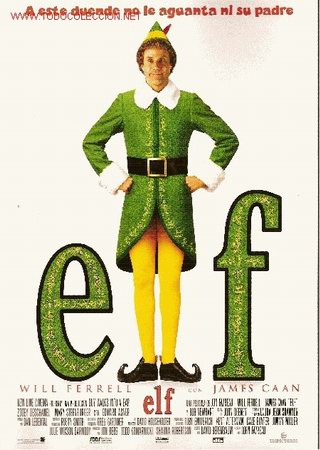 Cine: Elf, con Will Ferrer. Tama&ntilde;o folio. - Foto 1