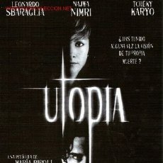 Cine: 'UTOPÍA', CON LEONARDO SBARAGLIA Y NAJWA NIMRI. TAMAÑO FOLIO.. Lote 17010220