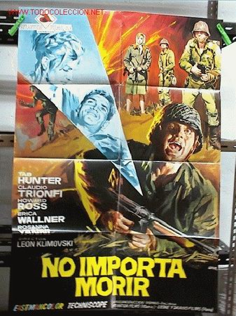 Cine: NO IMPORTA MORIR - Foto 1