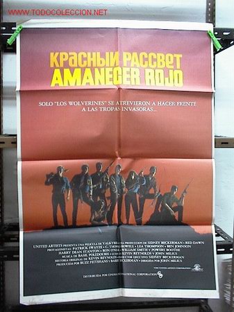 Cine: AMANECER ROJO - Foto 1