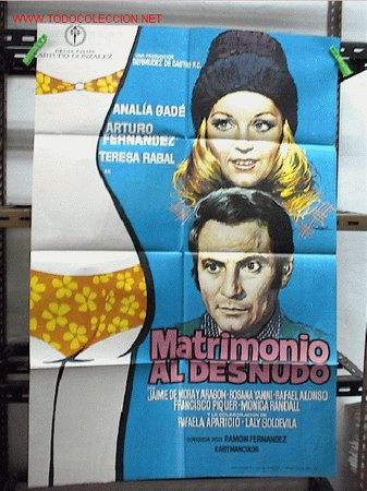 Cine: MATRIMONIO AL DESNUDO - Foto 1