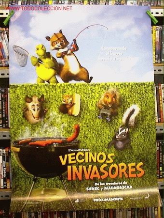 Cine: VECINOS INVASORES - Foto 1