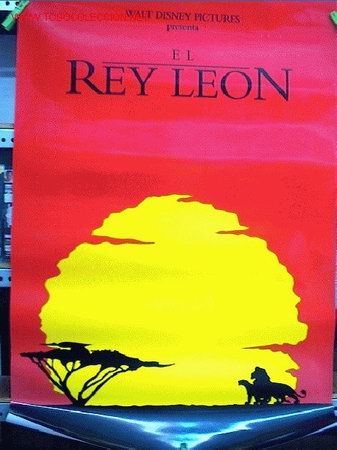 Cine: EL REY LEON . DISNEY . ORIGINAL - Foto 1