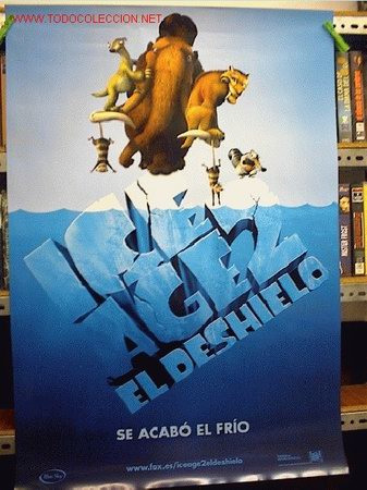 Cinema: ICE AGE 2, EL DESHIELO  DIBUJITOS    ORIGINAL