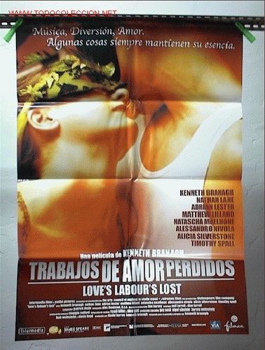 Cine: TRABAJOS DE AMOR PERDIDOS - Foto 1