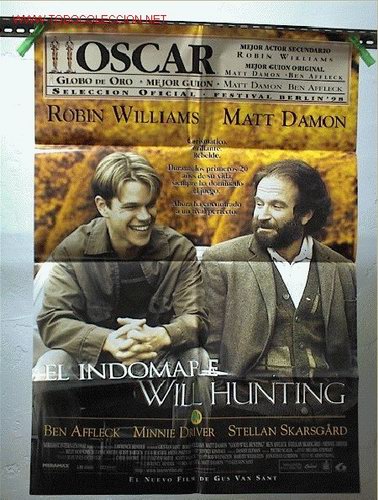 Cinema: EL INDOMABLE WILL HUNTING